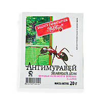 Инсектицид "Антимуравей зеленый дом" средство от муравьев, порошок против муравьев на даче (NT)