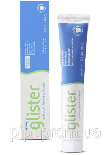 Amway Glister Зубна багатофункціональна фториста паста (50 мл / 65 г ...