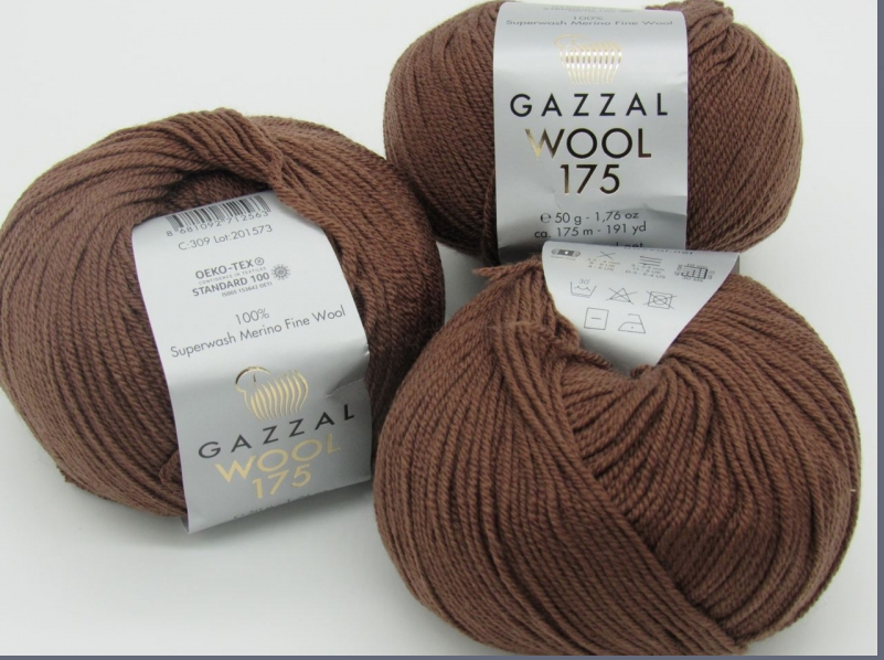 Пряжа Wool 175 Gazzal-309