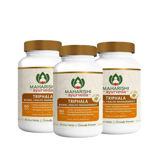 Купить Triphala (Maharishi Ayurveda), Трифала (Махаріші) 60 таб, цена