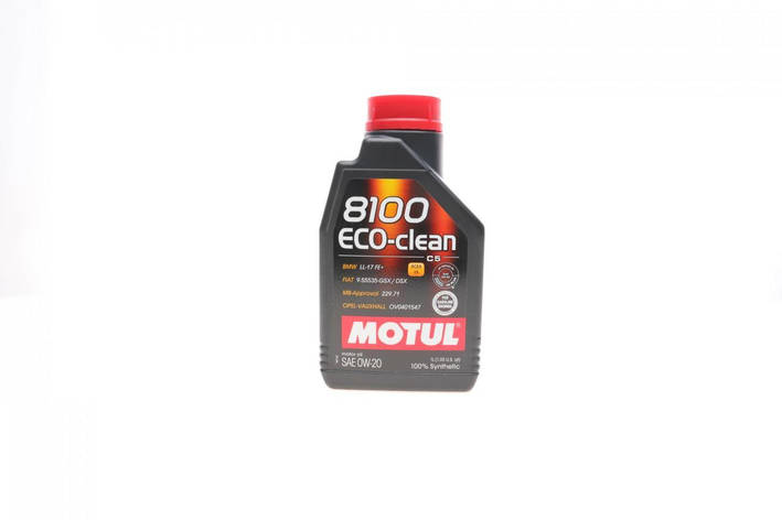 Масло моторне Motul 0W20 Eco-clean 8100 (1L) (108813), фото 2
