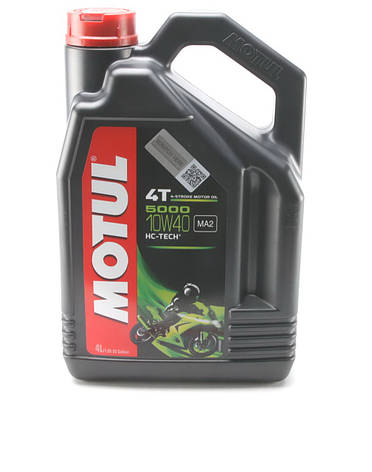 Масло моторного Motul 10W40 5000 4T HCTCCCH (4L) (104056), фото 2