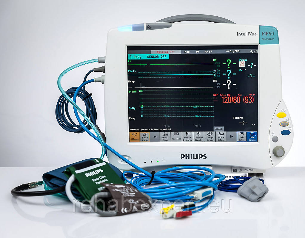 Б/У Неонатальний кардіомонітор Philips IntelliVue MP50 Universal Patient Monitor (Used)