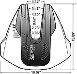 Гидрокрыло для човнової мотора SE sport 400 40 -350 л. с., фото 5
