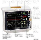 Монітор пацієнта Philips SureSigns VM8 Vital Signs Patient Monitor, фото 5