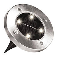 Уличный светильник на солнечной батарее Solar Disk Lights 4 led (5050)