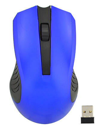 Бездротова оптична миша Zeus M220 Blue (6968), фото 1