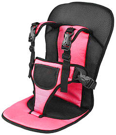 Дитяче безкаркасне автокрісло (дитяче автомобільне крісло) VJT NY-26 Pink