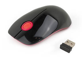 Безпровідна оптична мишка G217 Black/Red (3676)
