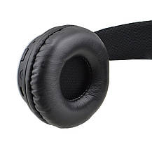 Беспроводные Bluetooth наушники c функцией плеера и FM NIA Q8-851S Black (13648), фото 6