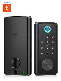 Електронний замок NaviCat T1 з підтримкою програми TUYA Black