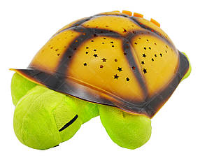 Нічник "музикальна черепаха" проєктор зоряного неба (салатовий) (2947)