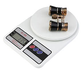 Електронні кухонні ваги SF-400 з LCD-дисплеєм на 7 кг + Батарейки