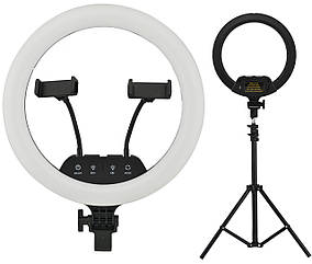 Кольцевая LED лампа диаметром 36 см LS-360 с сенсорными кнопками и пультом (14399)