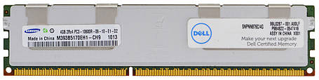 (Б/У) Серверная оперативная память Samsung DDR3-1067 4Gb PC3-8500R ECC Registered (M393B5170EH1-CH9), фото 1