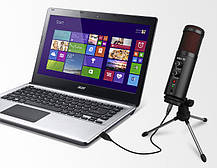 Студийный микрофон Manchez SU-10 (USB) со штативом Black alle Качество +, фото 5