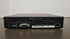 (Б/У) Неттоп Optiplex 9020M USFF i5-4590T@2.00GHz 8GB RAM 256GB SSD I 21404WK, фото 3