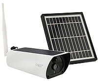 Уличная аккумуляторная IP камера видеонаблюдения UKC Y9 2 mp с солнечной панелью (7585)