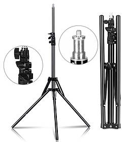 Стойка штатив-тринога UKC для установки студийного освещения и накамерных вспышек 50-195 см (7655)