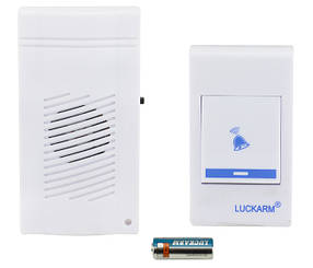 Беспроводной дверной звонок от розетки 220V Luckarm Intelligent 613 (7686)