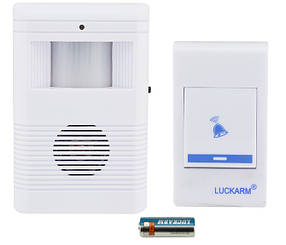 Беспроводной дверной звонок от батареек Luckarm Intelligent 8207 (7690)