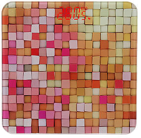 Ваги підлогові скляні (квадратні) на 180 кг YZ-1604 Різнобарвна (9859)