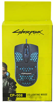 Провідна мишка Cyberpunk CP-008 з RGB підсвічуванням (96489), фото 4