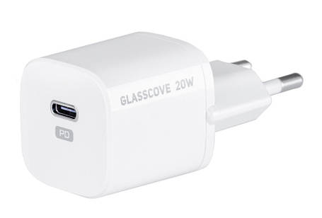 Мережевий зарядний пристрій Glasscove Type C 3 A 20 W TC-099PD (00556), фото 1