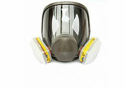 Панорамна маска 3М 6800 з вугільними фільтрами