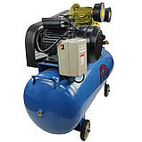 Компресор INTERTOOL PT-0040 (200 л, 10 HP, 7,5 кВт, 380 В, 8 атм, 1050 л/хв, 3 циліндри), фото 5