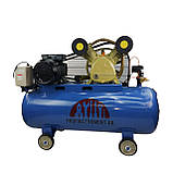 Компресор INTERTOOL PT-0040 (200 л, 10 HP, 7,5 кВт, 380 В, 8 атм, 1050 л/хв, 3 циліндри), фото 7