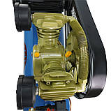 Компресор INTERTOOL PT-0040 (200 л, 10 HP, 7,5 кВт, 380 В, 8 атм, 1050 л/хв, 3 циліндри), фото 8