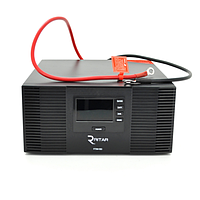 Інвертор автономний ДБЖ з правильною синусоїдою RITAR RTSWrl-600 (420 Вт), 12 В
