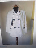 Білий англійський плащ жіночий Solar, фото 3