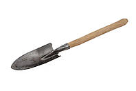 Лопатка посадочная нержавейка - с деревянной ручкой
