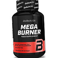 Потужний жироспалювач для швидкого зниження ваги BioTech Mega Fat Burner 90 таб