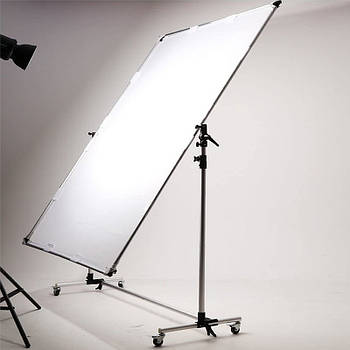 FROST Фрост рама на колесах Visico SR-1520 3 в 1 (150х200 см), рама з розсіювачем білий, чорний, срібло