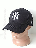 Мужская стильная брендовая бейсболка Snapback Весна Лето Осень Размер 57-59см. NY New York классика чёрная
