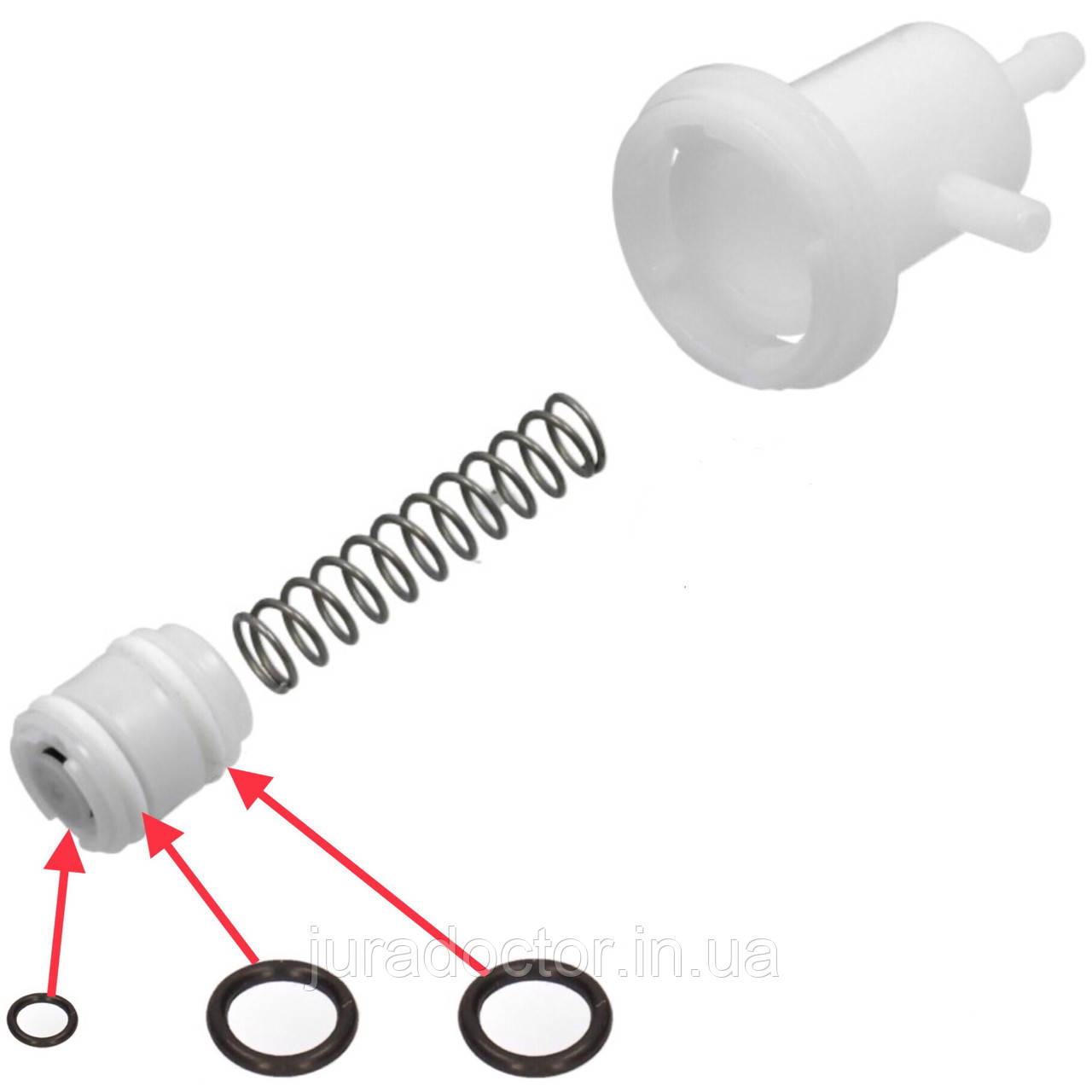 Ремкомплект Дренажного Клапана Кофемашины Krups EA & XP — Купить ...