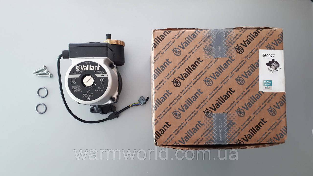 160977 Насос циркуляційний VP5/2 S2 322, 362/2-5 Vaillant