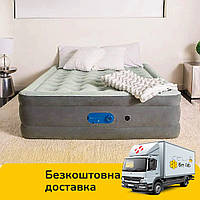 Надувная двухспальная кровать Bestway 67624 (203-152-46) со встроенным электрическим насосом