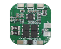 BMS контроллер 4S 20A для Li-Ion аккумуляторов, HXYP-4S-BMD1, 3х36х36 мм