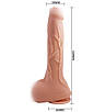 Фаллоімітатор Beautiful Encounter Jack Real Dieldo Flesh, 26 см, фото 2