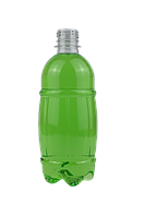 Бутылка ПЭТ Бочонок 0,5 литра пластиковая, одноразовая (крышка отдельно)