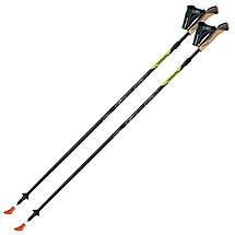 Палиці для скандинавської ходьби Gabel Cobra Re-Volution 3S, 105-130 см (Black), фото 3