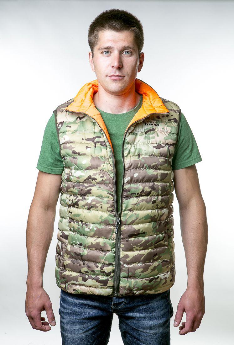 Жилетка утепленная двухстороння Tramp Urban, S (Multicam)