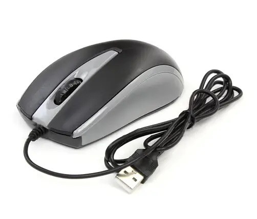 Провідна миша HAVIT MS871 USB, 1200 dpi, 1,35 м) Gray