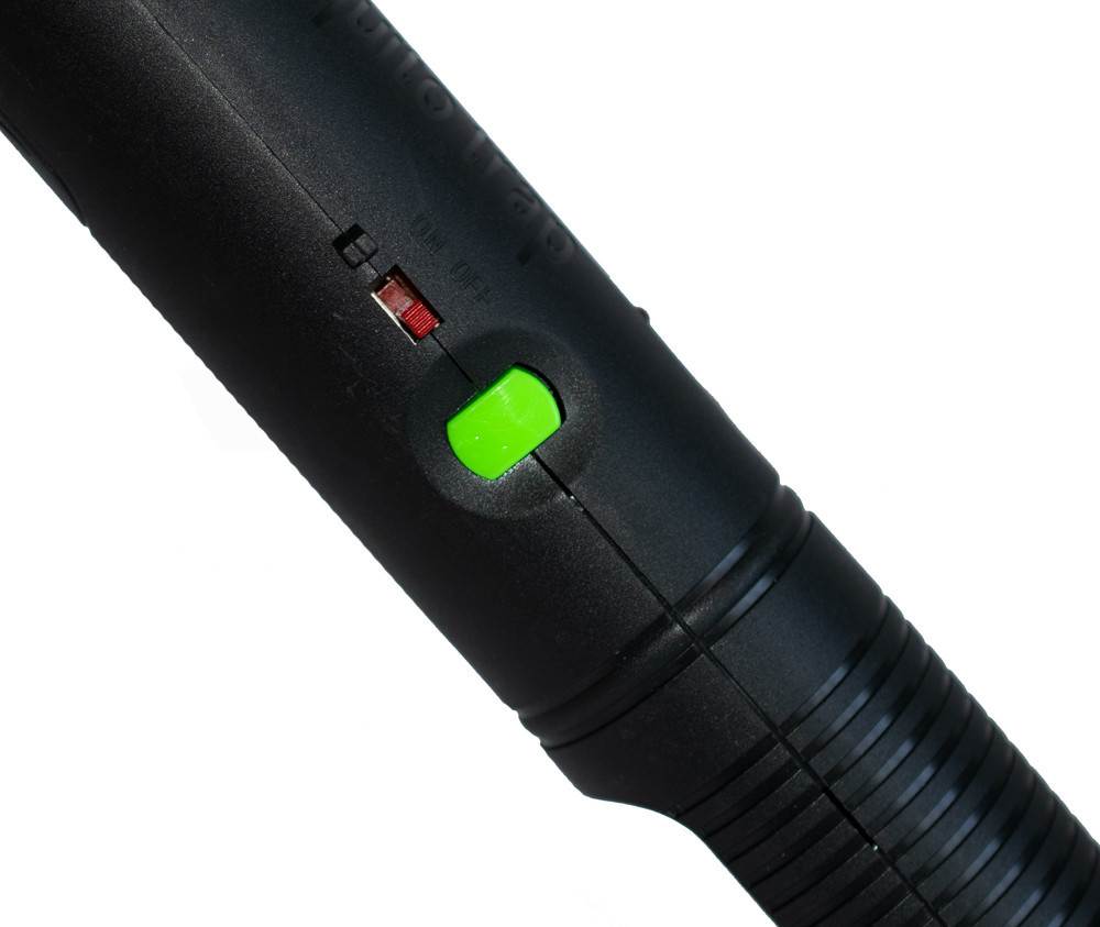 Электрическая ракетка от насекомых Зеленая, электромухобойка на батарейках | електрична мухобійка (GK) - фото 3 - id-p891282470