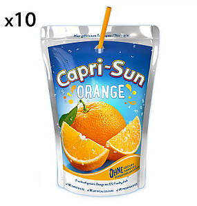 Сік Capri-Sun Orange апельсин, 2 л (10 х 0,2 л) 40 шт/ящ.