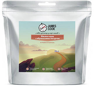 Вівсяна каша з абрикосовим йогуртом James Cook (JCB190035)